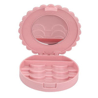 10*3CM Pink Bow False Eyelash Storage Box Girl